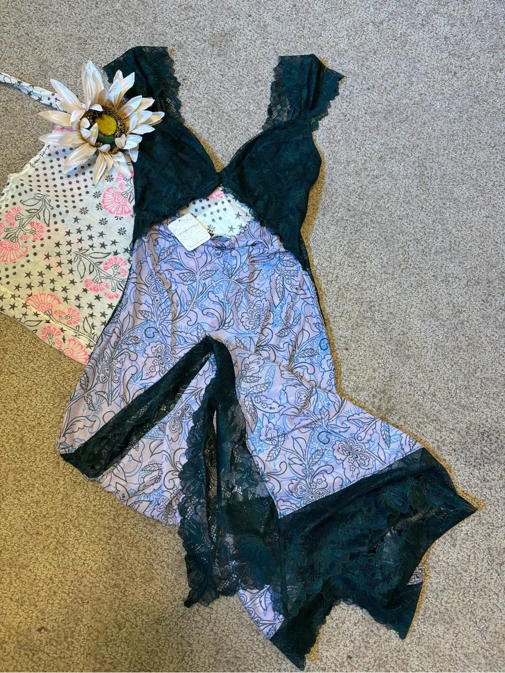 🆕Bnwt Free People Suddenly Fine Maxi Slip Dress - Picture 12 of 12
